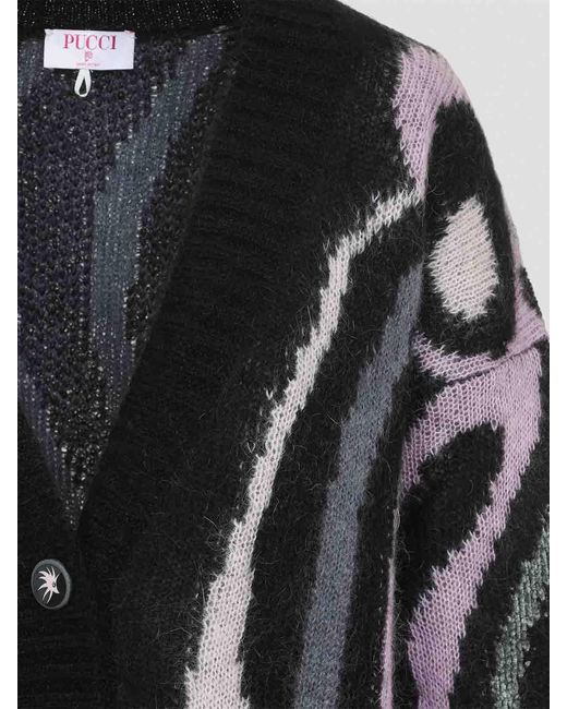 Emilio Pucci Black Cardigan