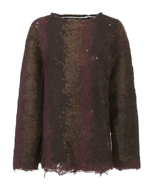 VITELLI Brown Doomboh Core Sweater