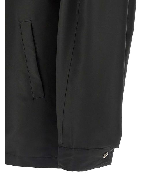Givenchy Black Coach Jacket for men