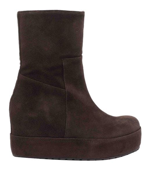 Paloma Barceló Brown Paloma Barceló Disa Platform Boots