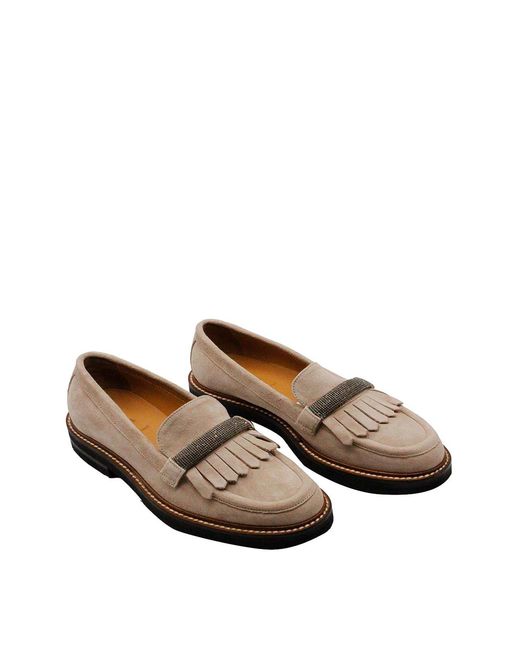 Eleventy Brown Loafers