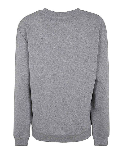 A.P.C. Gray Standard Big Vpc Sweater
