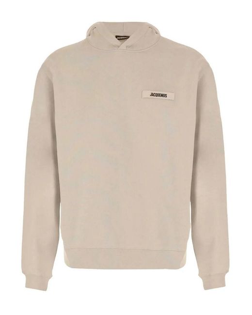 Jacquemus Natural Hoodies for men
