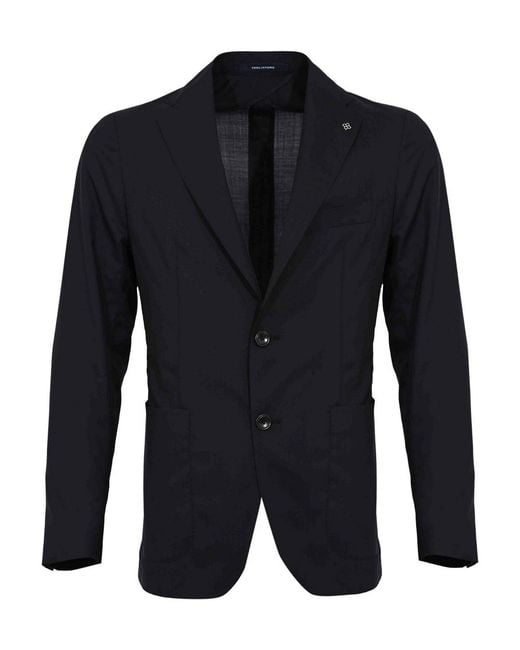 Tagliatore Blue Montecarlo Jacket for men