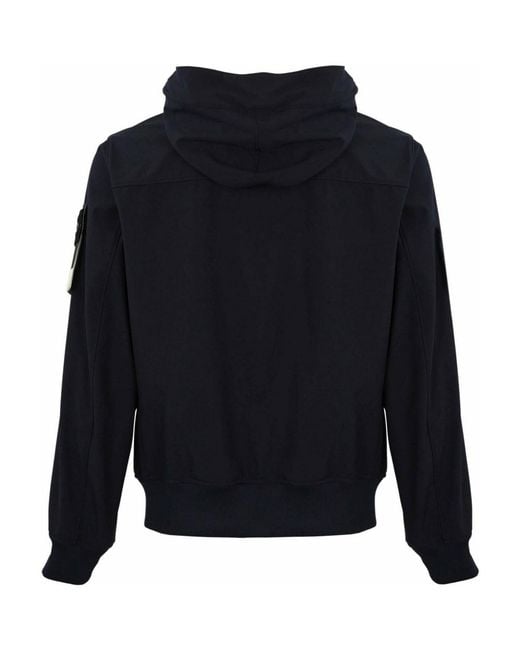 Stone Island Blue Light Soft Shell Jacket 4100090 for men