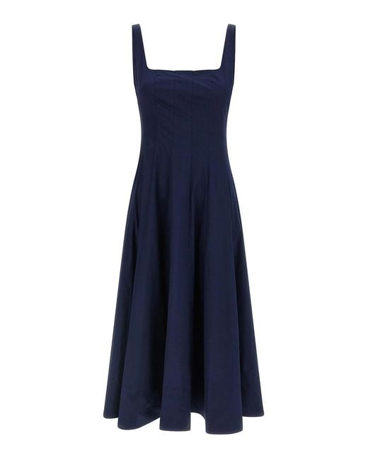Staud Blue Midi Dresses