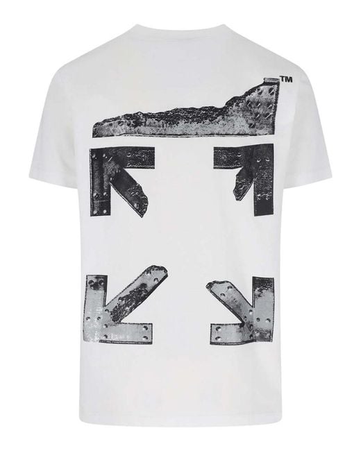 Off-White c/o Virgil Abloh White Metal Arrow T-Shirt for men