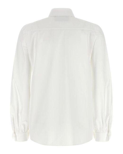 Valentino Garavani White Poplin Shirt