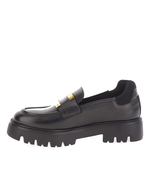 N°21 Black Barrette Loafers