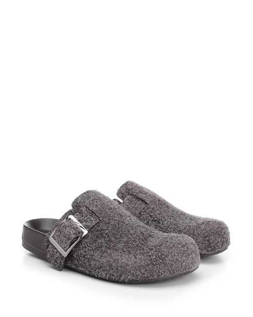 Loewe Gray Ease Buckle Sabot for men