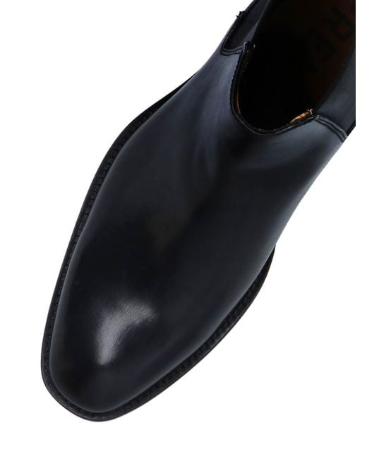 Premiata Black Chelsea Boots for men