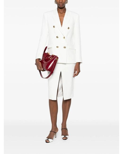 Elisabetta Franchi White Jacket
