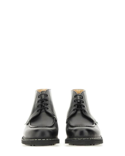 Paraboot Black Leather Boot for men