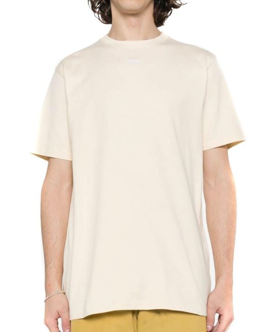 Off-White c/o Virgil Abloh Natural T-Shirt for men