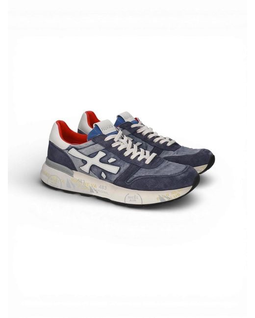 Premiata Blue Sneakers for men