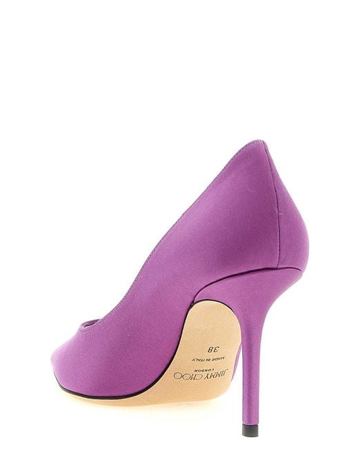 Jimmy Choo Purple Love Pumps