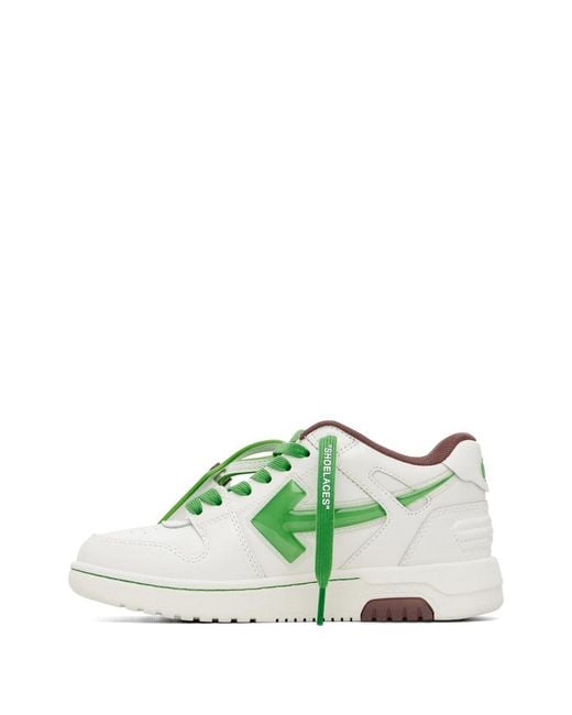 Off-White c/o Virgil Abloh Green Out Of Office And Sneakers