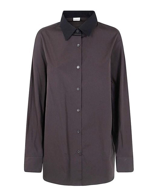 Dries Van Noten Blue Shirt