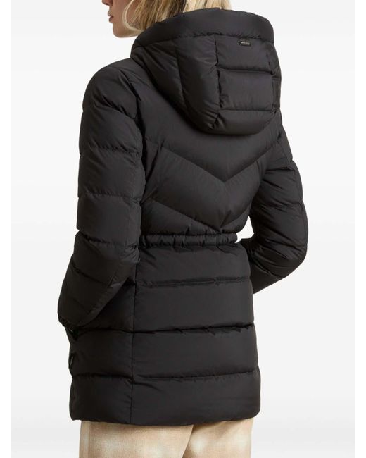 Woolrich Black Winter Jackets