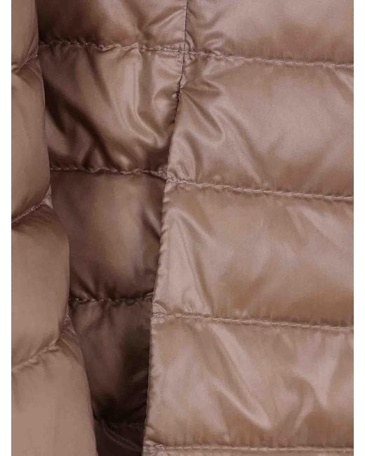 Herno Brown Reversible Puffer Jacket