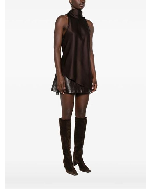 Brunello Cucinelli Brown Blouse