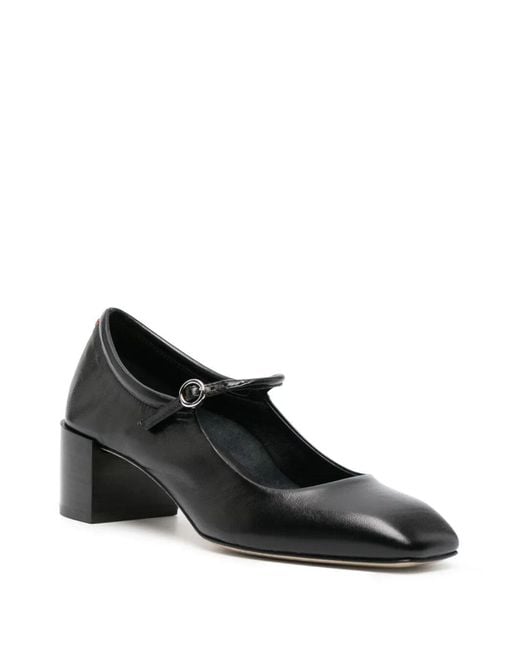 Aeyde Black Aline Nappa Leather