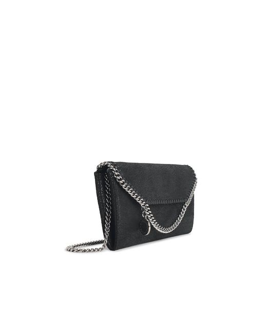 Stella McCartney Gray Continental Wallet With Flap