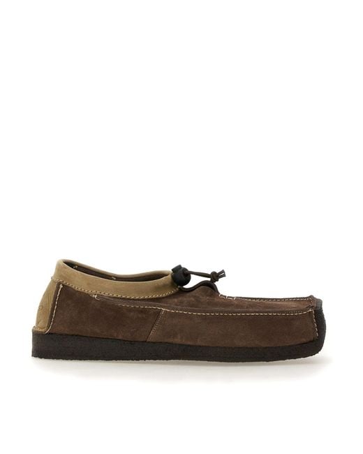 WOBURN WALK Brown Suede Loafers for men