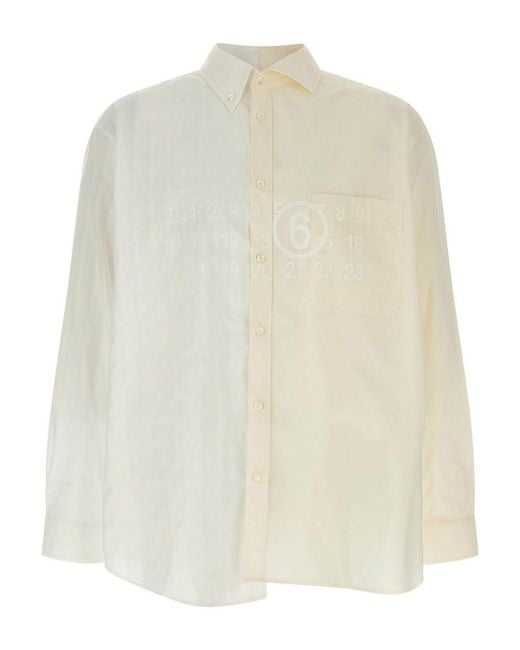 MM6 by Maison Margiela White Shirt for men