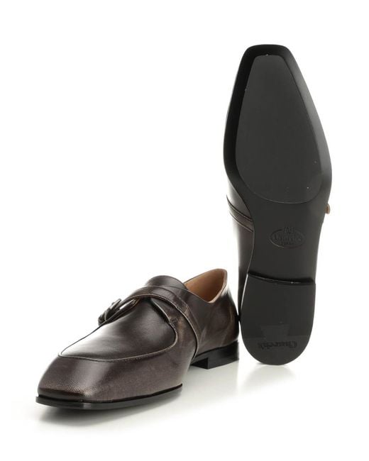 Church's Gray Siena Leather Moccasins