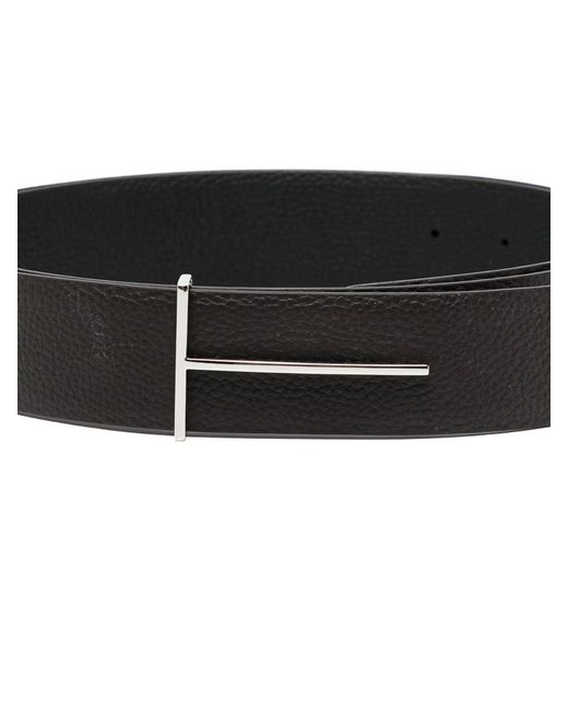 Tom Ford Black Belt for men