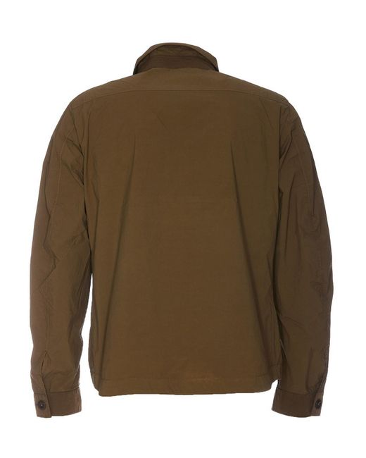 C P Company Green Mid Layer Jacket for men