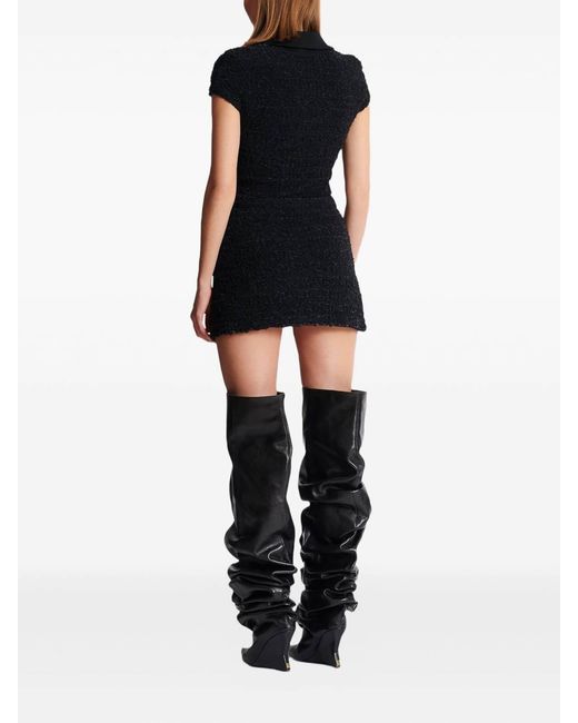 Balmain Black Minigonna
