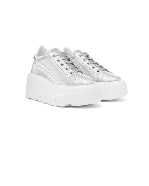 Casadei White Trainers