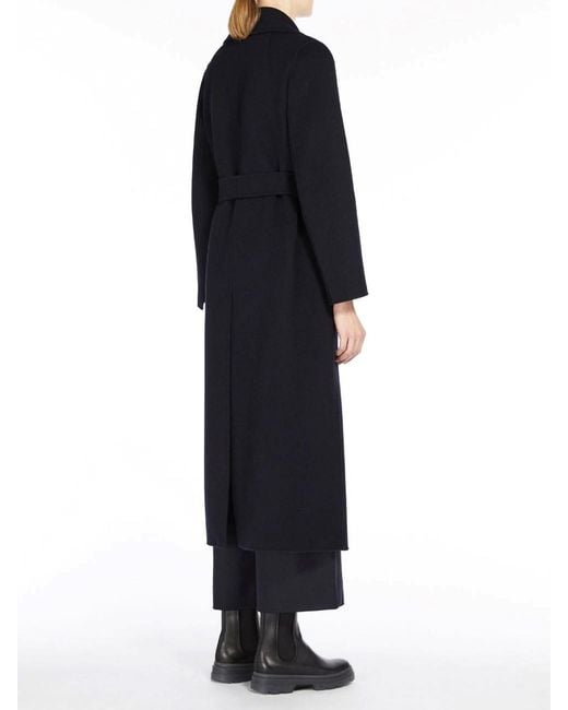 Max Mara Black Poldo Coat