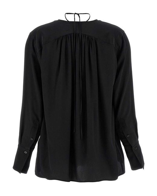 Victoria Beckham Black Blouses