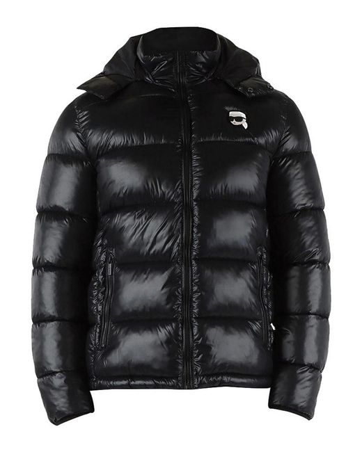 Karl Lagerfeld Black Nft Piumino for men