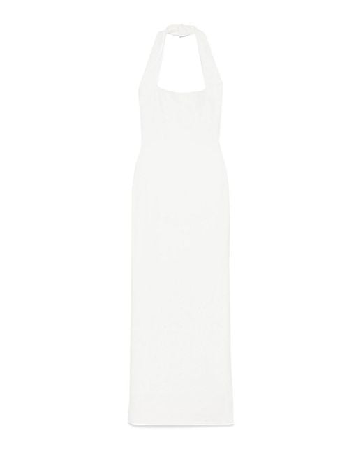 Solace London White Ilona Maxi Dress