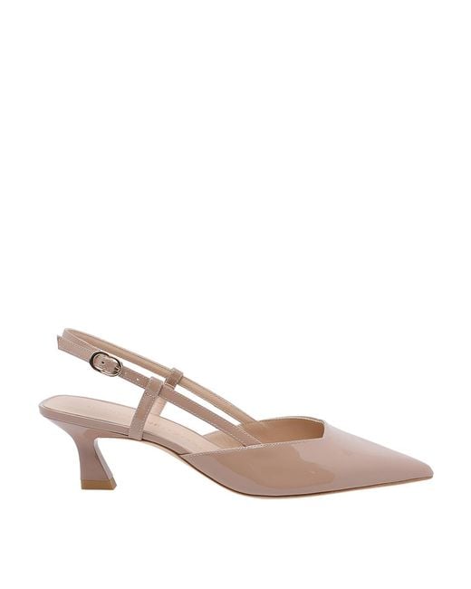 Stuart Weitzman Pink Vinnie Slingback