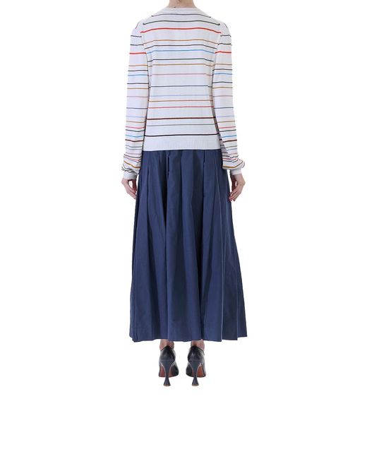 Paul Smith White Cardigan Riga Estiva Ps