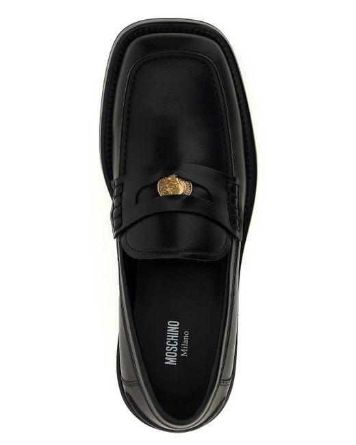 Moschino Black Berlin Loafers for men