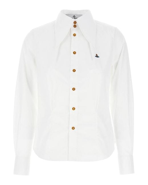 Vivienne Westwood White W Violin Shirt