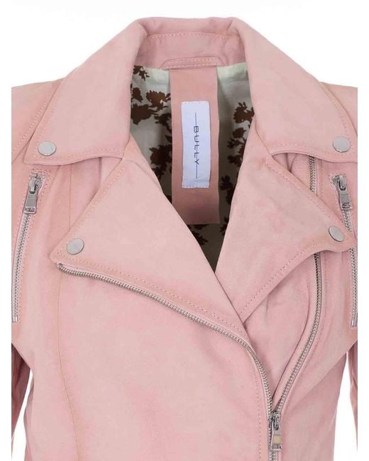 Bully Pink Suede Jacket