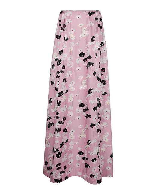 BERNADETTE Pink Midi Skirts