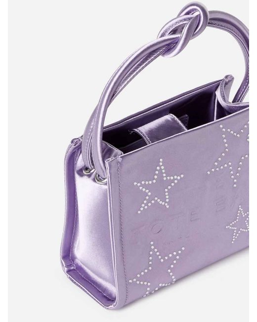 Marc Jacobs Purple The Mini Tote Stelle