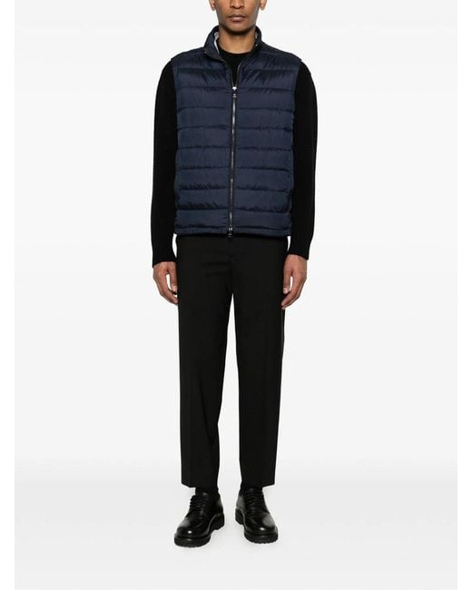 Paul & Shark Blue Outwear Waistcoat for men