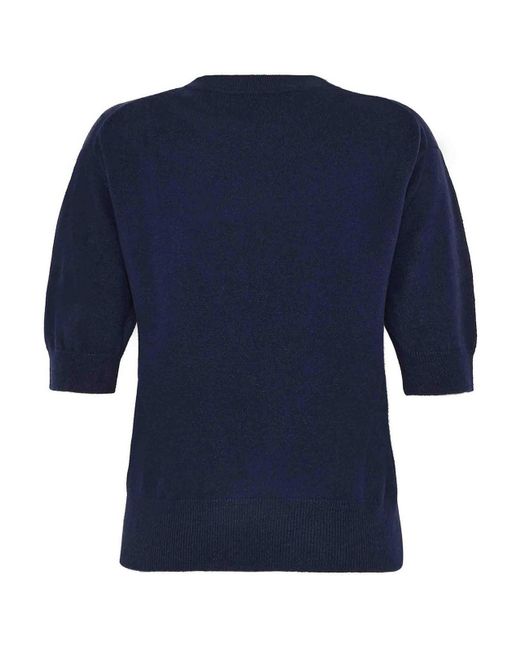 EMERSON RENALDI Blue Crew Neck Sweater