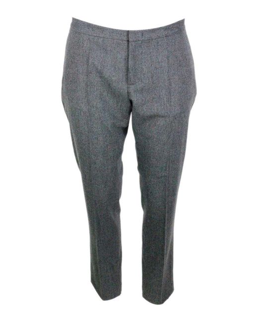 Fabiana Filippi Gray Trousers