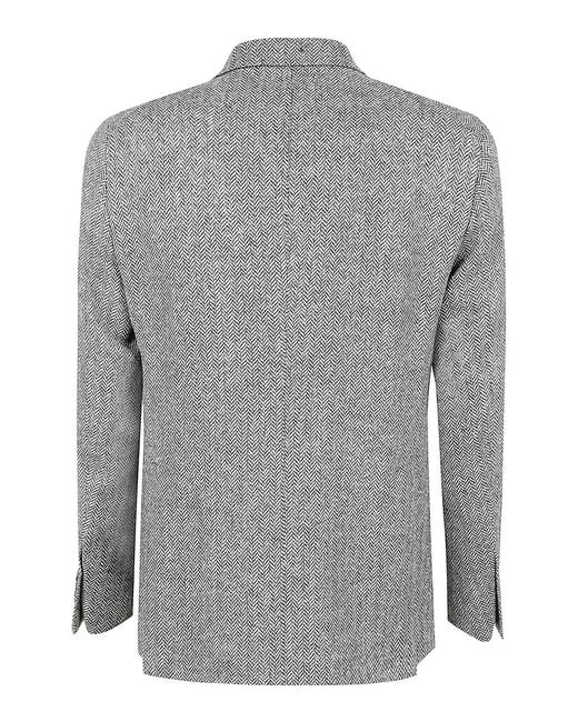 Tagliatore Gray Jacket for men