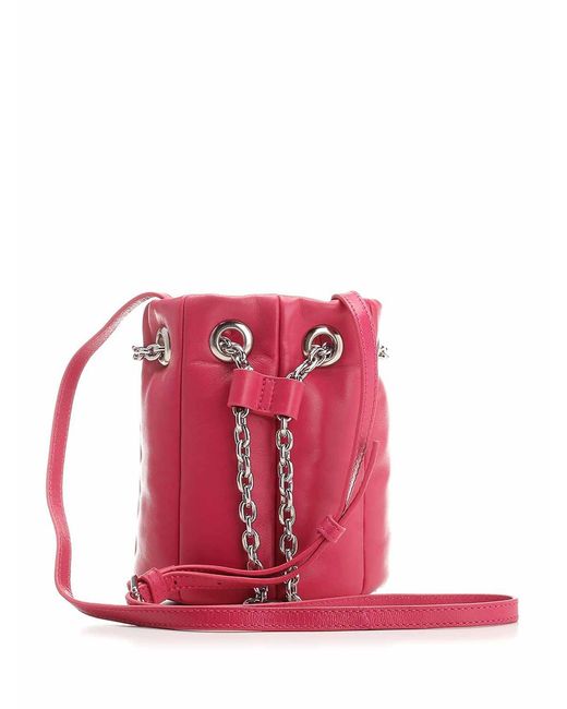 Stand Studio Pink Bucket Bag
